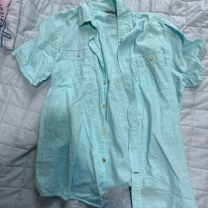 Izod Light Blue Men's Polo Shirt